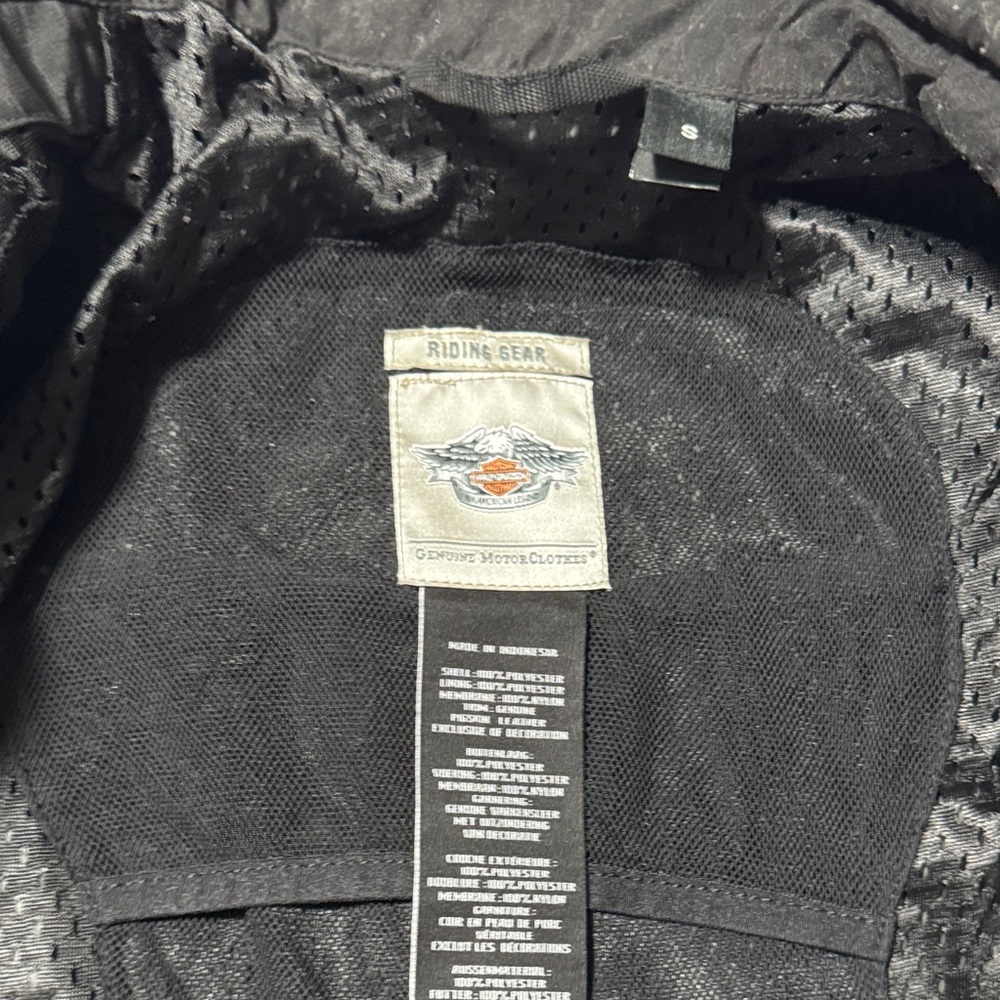 Harley-Davidson Black Riding Jacket - Picture 3 of 5